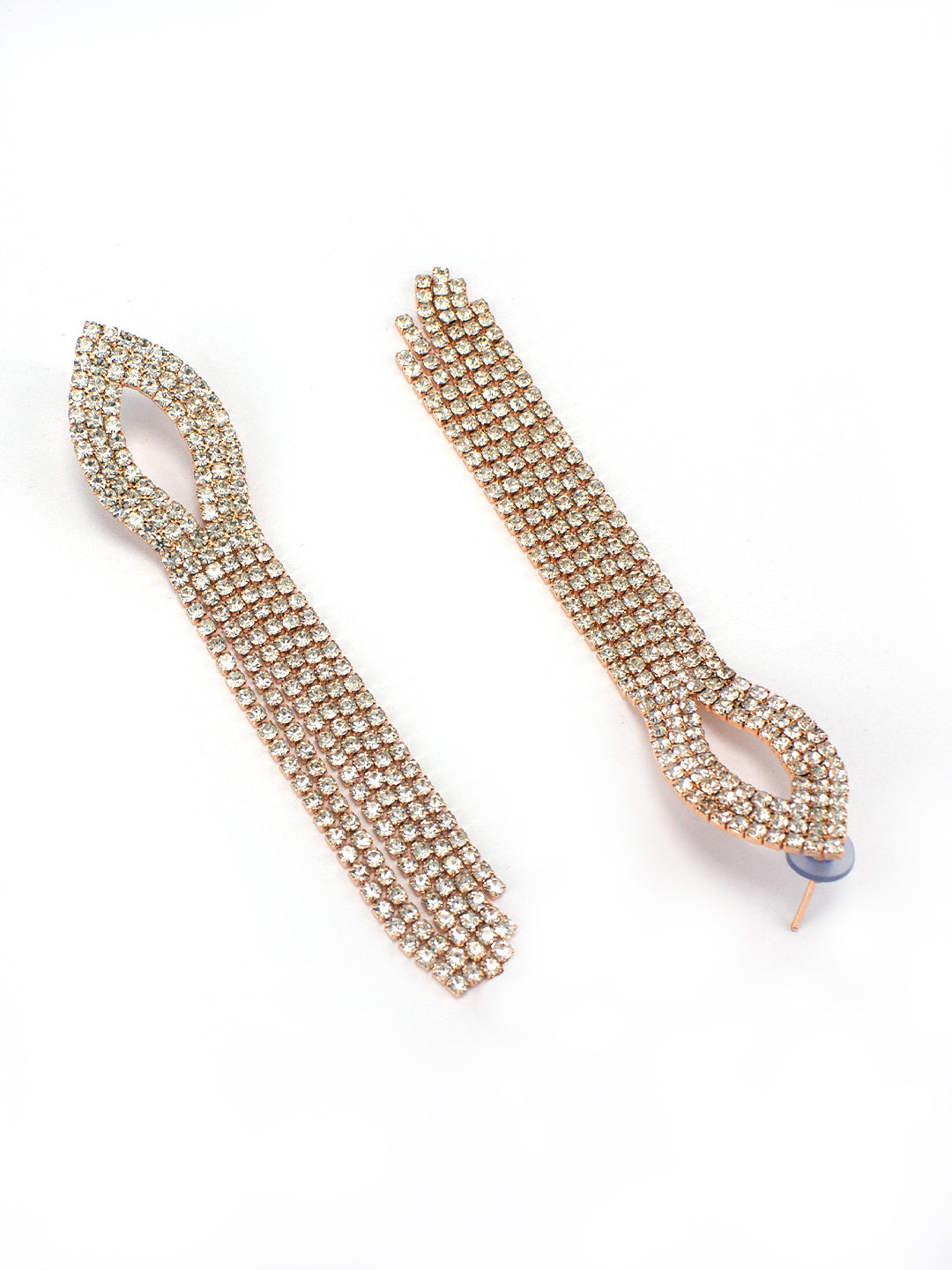 Rose Gold Plated CZ Jewellery Set