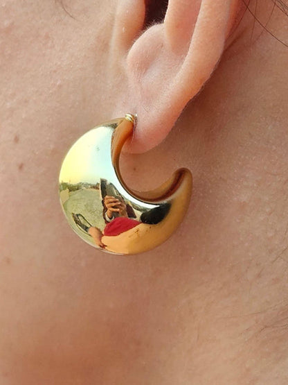 Chunky Doom Stud Earrings