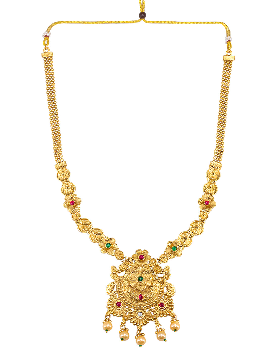 Kundan Temple Bridal Jewellery Set