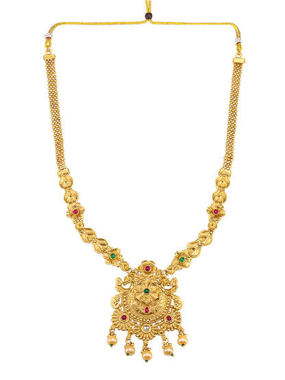 Kundan Temple Bridal Jewellery Set