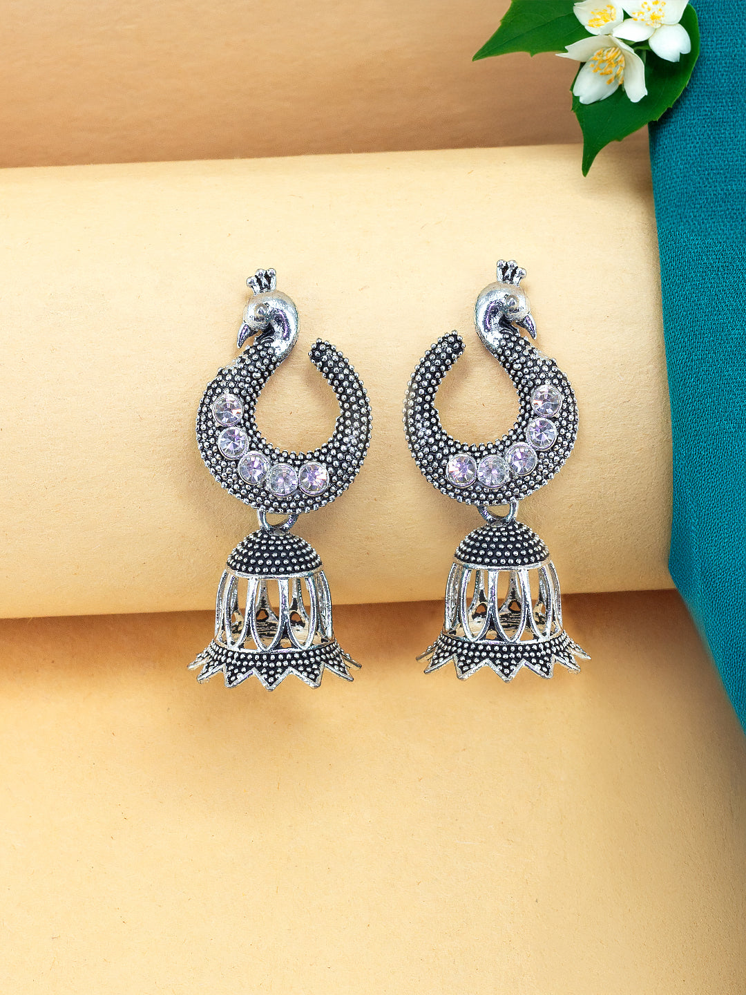 Pack of Eight Jhumki & Drop Earrings