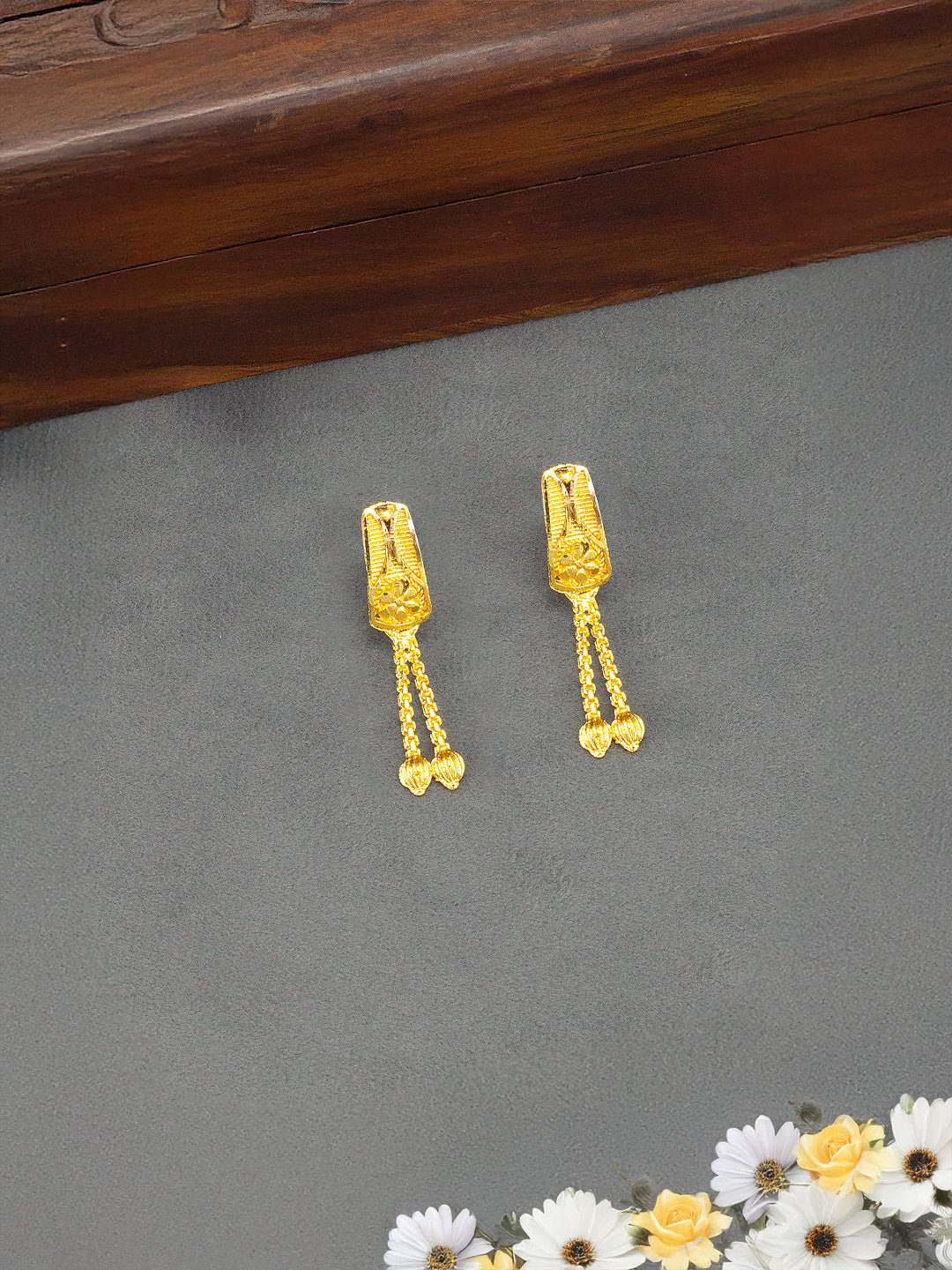 Pack of Six Small Jhumki Earrings
