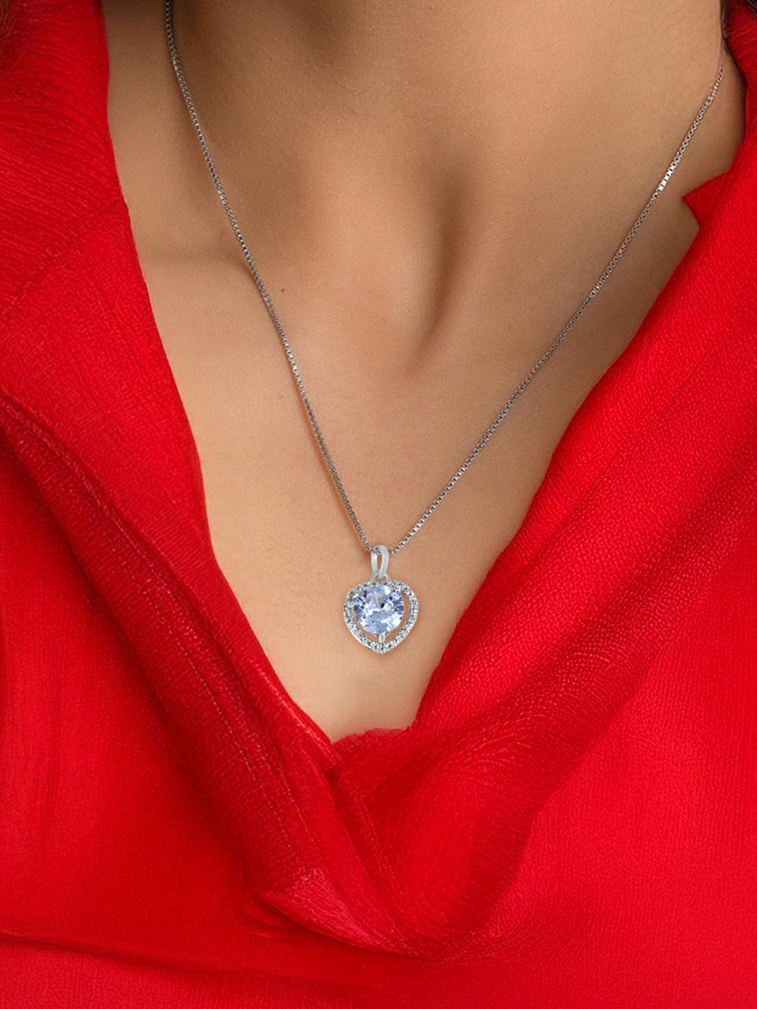 Heart AD Pendant Set