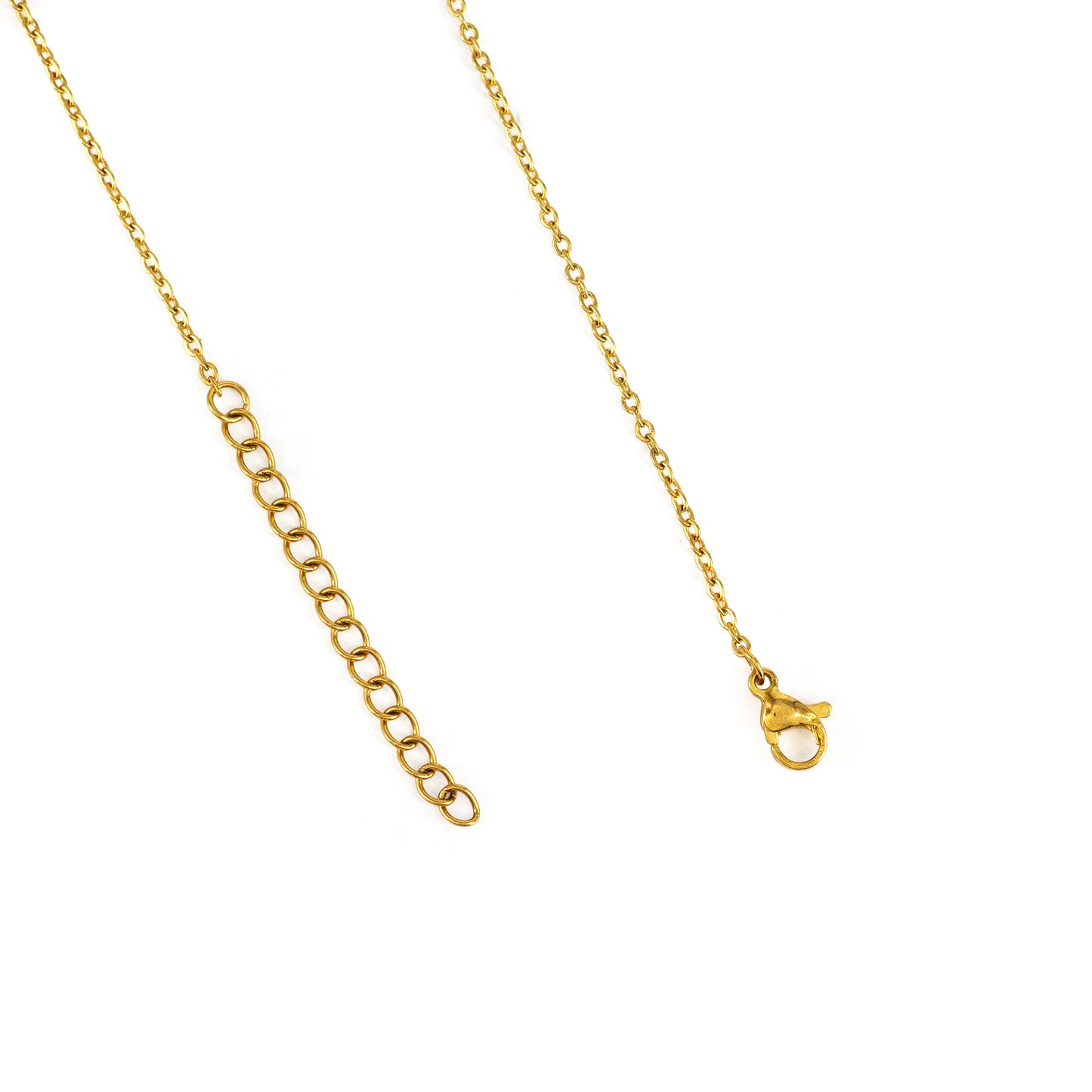 Gold Plated Elephant Charm Chain Necklace for Women