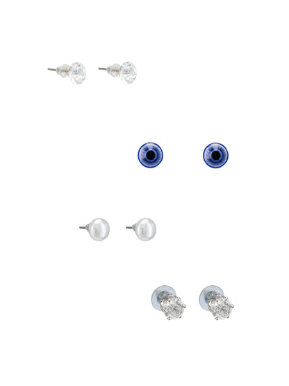Pack of 4 Pendants & Earrings Set Gift