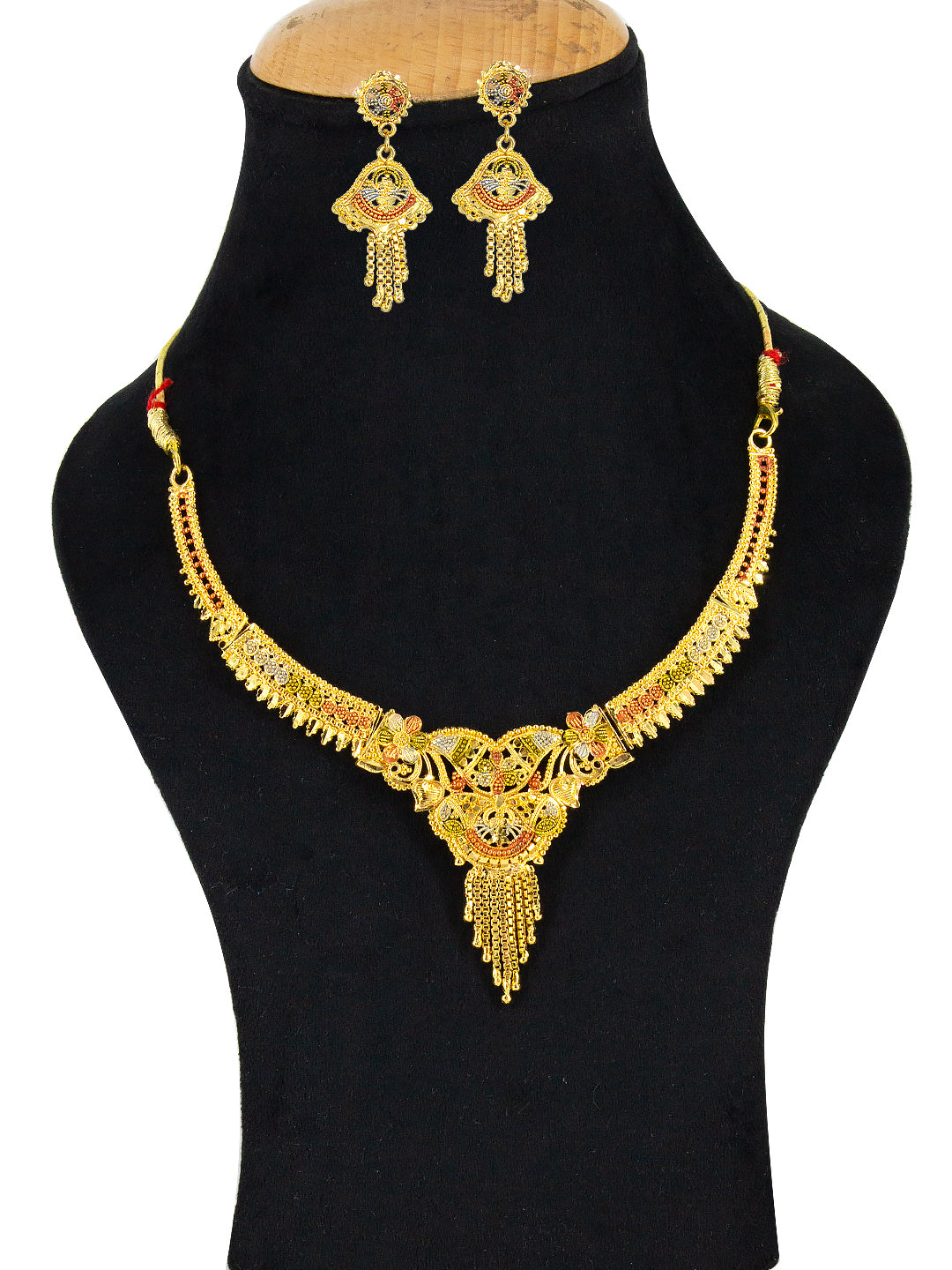 Gold-Plated Jewellery Set for Women