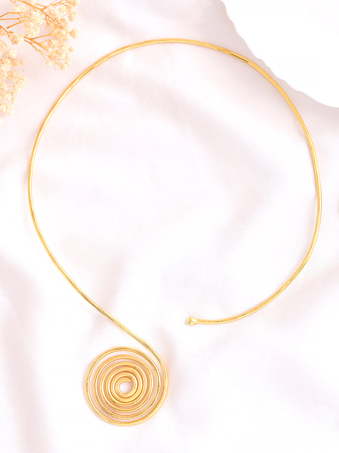 Spiral Hasli Necklace