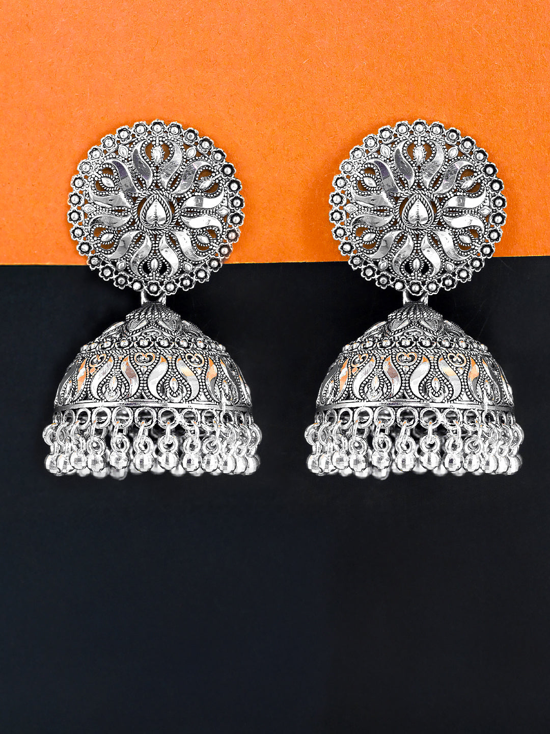 Statement Big Jhumka Earrings