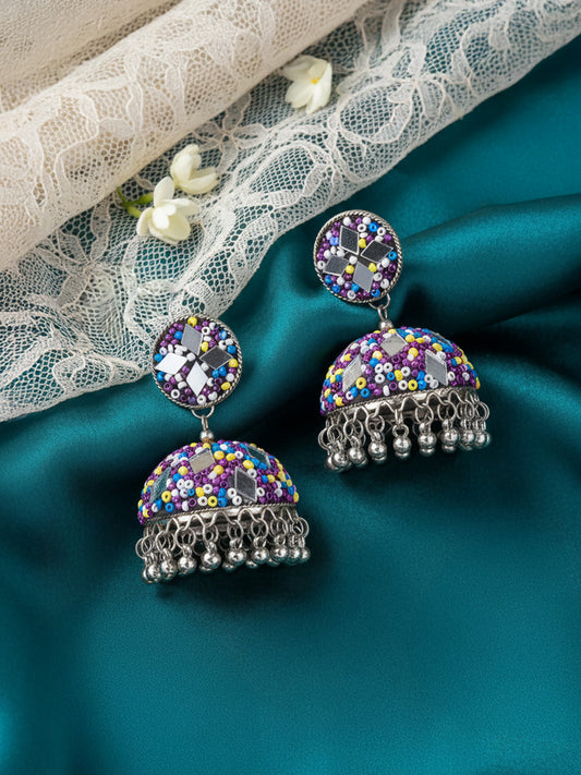 Beaded Jhumka Earring for Women