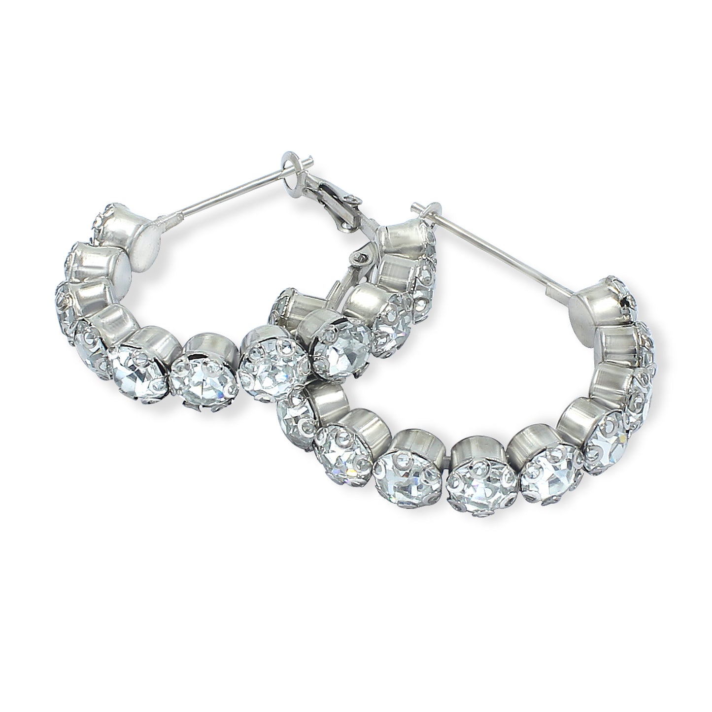 Pack of 5 Silver Oxidised Jhumki Earrings