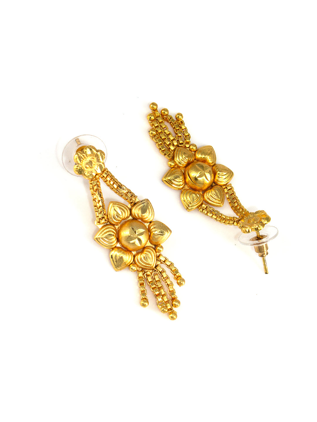 Minimal Gold-Plated Layered String Jewellery Set