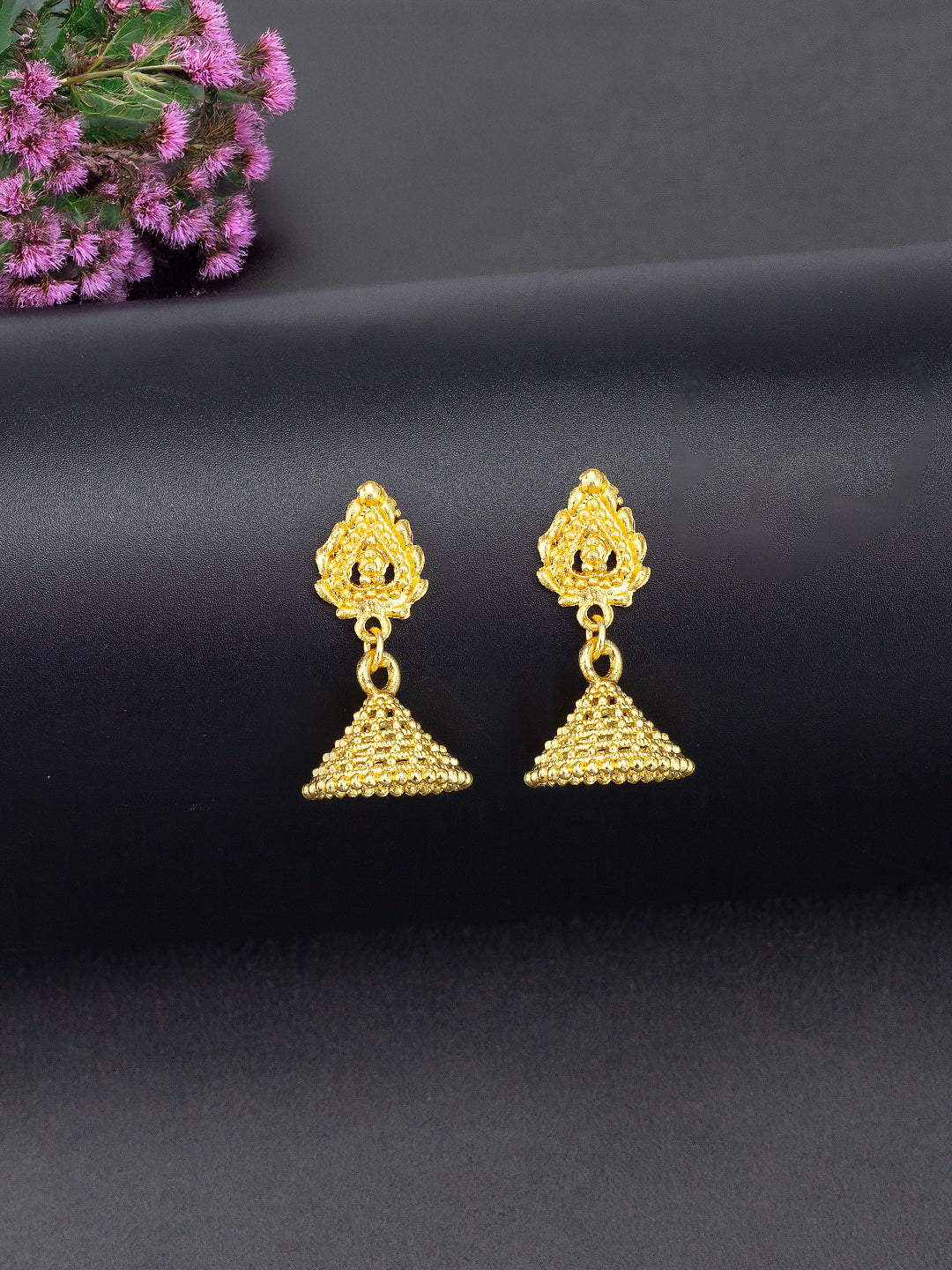 Pack of Six Small Jhumki Earrings