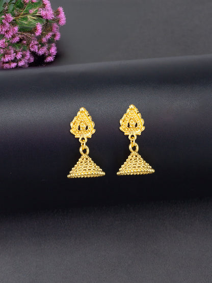 Pack of Six Small Jhumki Earrings
