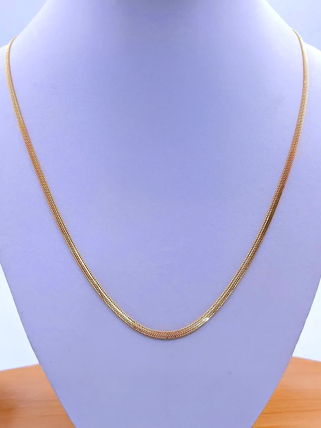 Minimal Stainless Steel Snake Chain Necklace