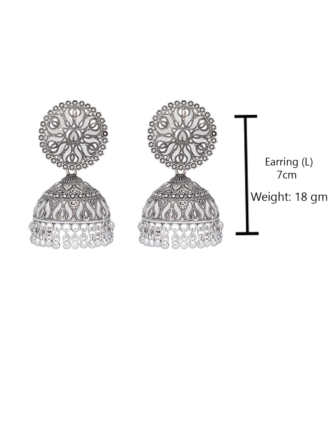 Statement Big Jhumka Earrings
