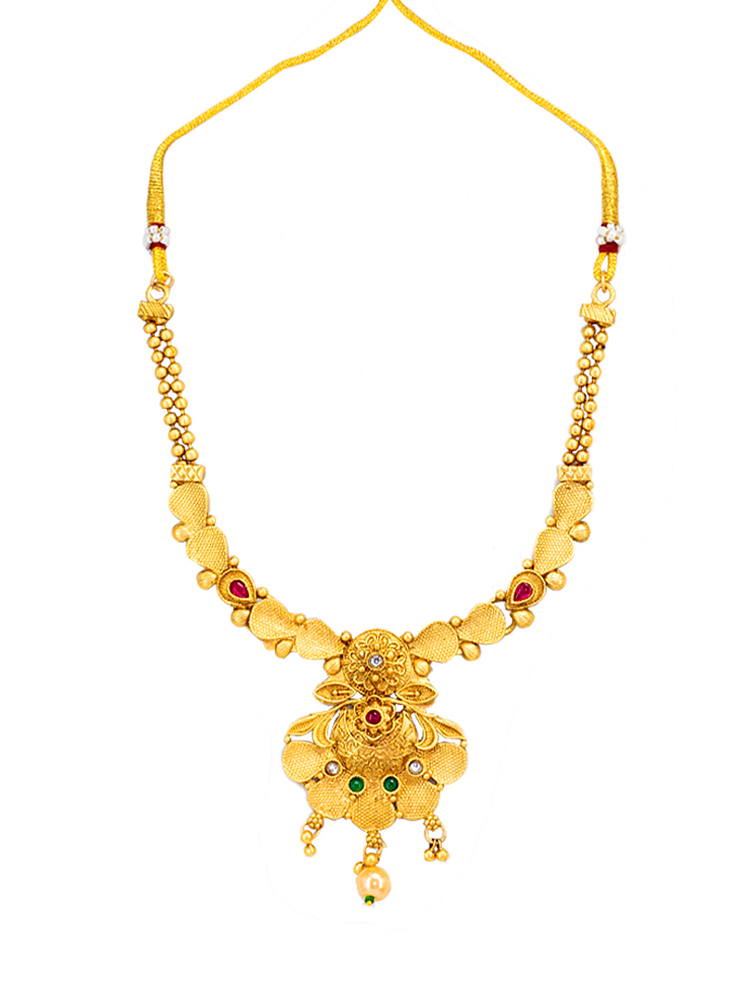 Kundan Temple Bridal Jewellery Set