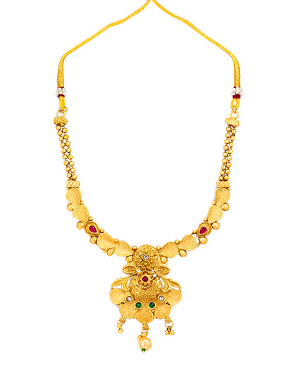 Kundan Temple Bridal Jewellery Set