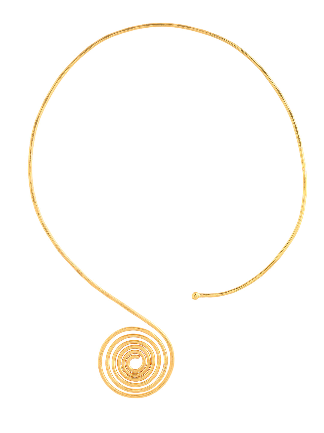 Spiral Hasli Necklace