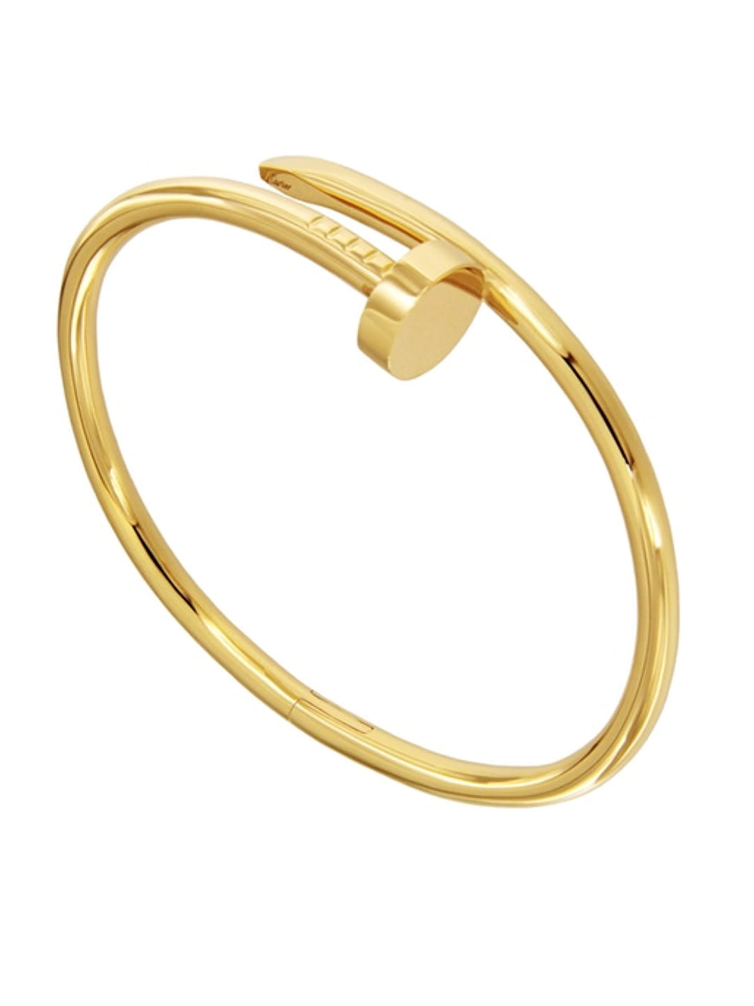 Pack of 2 Gold Plated Anti-Tarnish Stainless Steel Bracelet Set