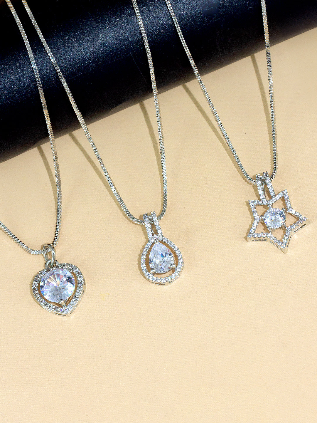 Pack of 3 Geometric AD Pendants