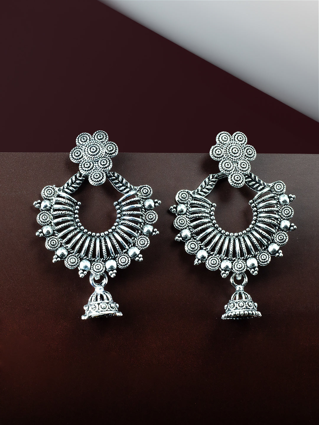 Pack of Eight Jhumki & Drop Earrings