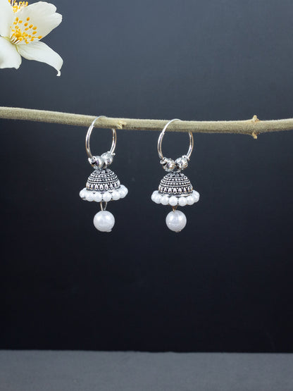 Pack of Six Small Jhumki Earrings