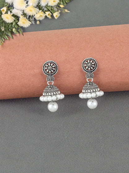 Pack of Six Small Jhumki & Drop Earrings