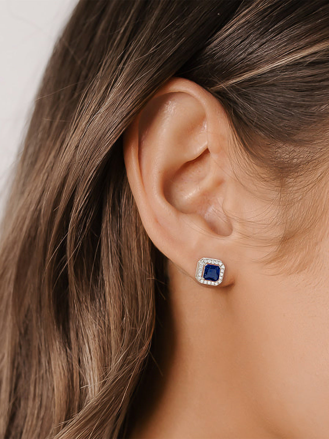 Pack of 2 AD Stud Earrings