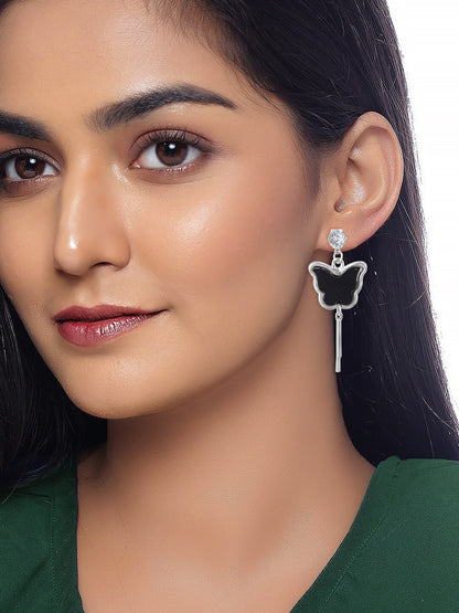 Butterfly Drop Earrings