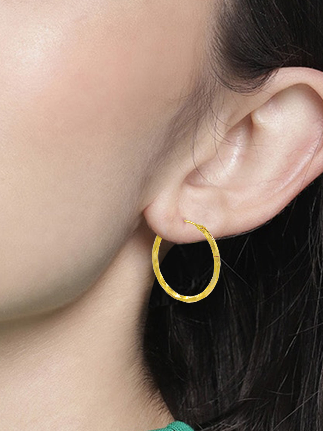 Pack of 6 Gold Plated Hoop, Jhumkas & Studs Earrings