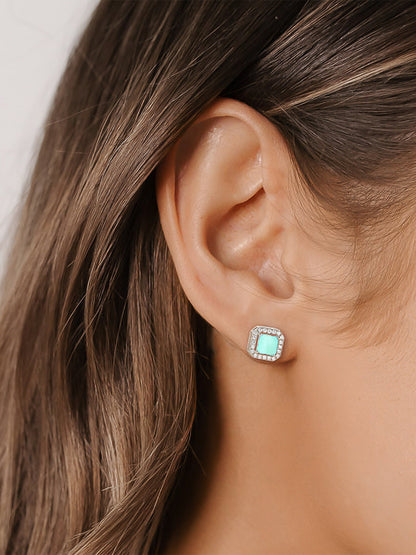 Pack of 2 AD Stud Earrings