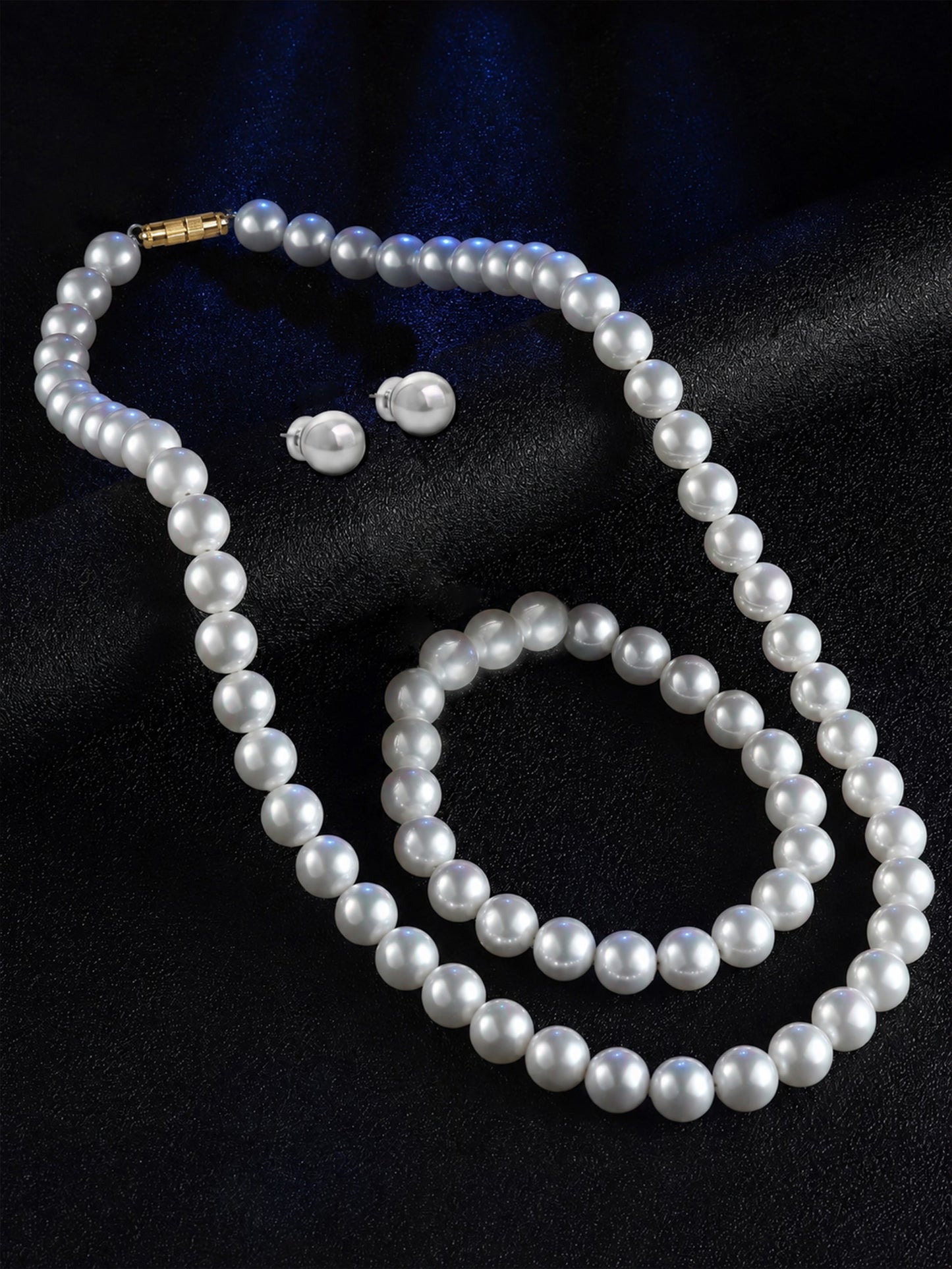 Faux Pearls Jewellery Set